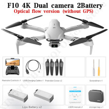 (China-F10-4K-2B-bag) 4DRC Νέα 4K HD Διπλή κάμερα GPS 5G WIFI Ευρυγώνιο FPV Μετάδοση