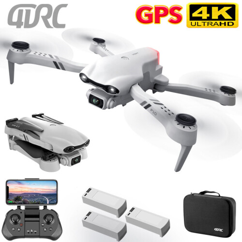 (ΙΣΠΑΝΙΑ-F10-4K-3B-bag) 4DRC Νέα 4K HD Διπλή κάμερα GPS 5G WIFI Ευρυγώνιο 1