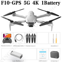 (Πολωνία-F10-GPS-4K-1B)4DRC Νέα 4K HD διπλή κάμερα GPS 5G WIFI Ευρυγώνια μετάδοση