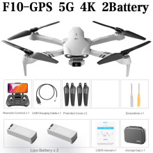 (Γαλλία-F10-GPS-4K-2B)4DRC Νέα 4K HD Διπλή κάμερα GPS 5G WIFI Ευρυγώνιο FPV