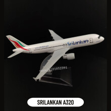 (62.SRILANKAN A320) 1:400 Scale Metal Aircraft Model Replica Fedex Cargo 6" Aviation Diecast Μινιατούρα