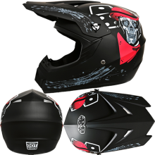 (xL-NO17)Kask Capacete Cross Helmets Kaski na motocykl Motocross Kaski dziecięce