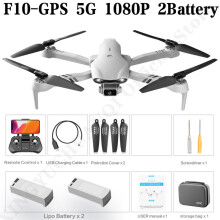 (Ρωσική Ομοσπονδία-F10-GPS-1080P-2B) 4DRC Νέα διπλή κάμερα 4K HD GPS 5G WIFI