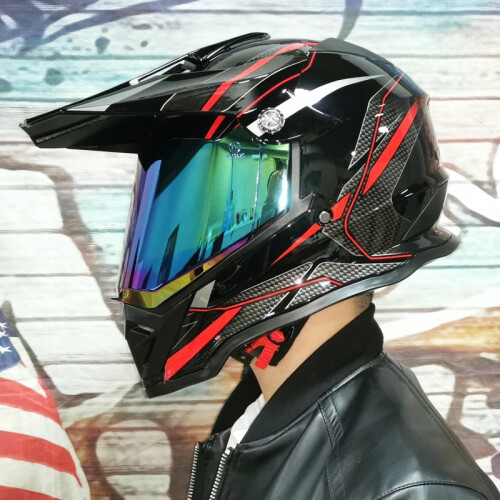 (xL-17) Κράνος μοτοκρός capacete κράνος αγωνιστικής μοτοσικλέτας εγκεκριμένο 1