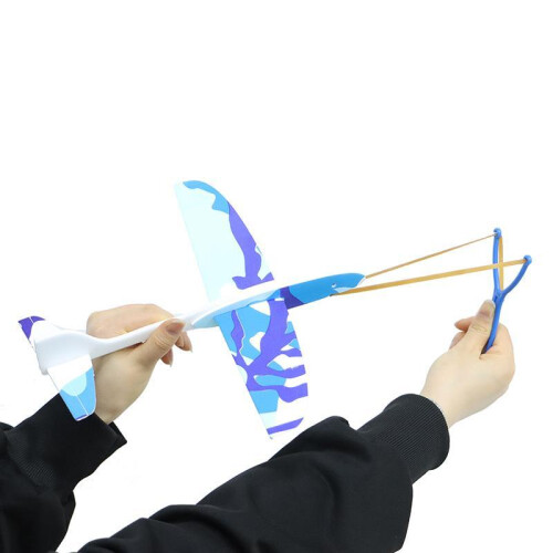 (GN) DIY Foam Glider Slingshot Μοντέλο Αεροπλάνου Παιχνίδια για Παιδιά 1
