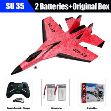 (Ρωσική Ομοσπονδία-SU35 Red 2B) RC Foam Aircraft SU35 SU57 Plane 2.4G Radio Control Glider