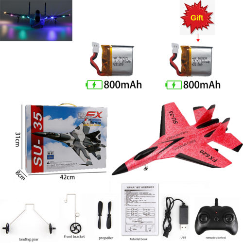 (Εξτρα δωρεάν μπαταρία R) Νέο SU-35 PRO RC αεροπλάνο Μεγάλη μπαταρία