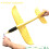 (Χωρίς αναβάθμιση LED YE) 50cm Big LED Flash Foam Plane Glider Hand Throw Light Αδρανειακό 1