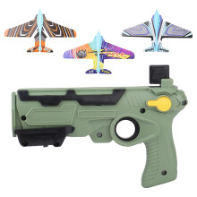 (F-Τσεχία)Catapult Plane Gun Toy Airplane Launcher Toy Airplane Aircraft for Children αεροπλάνο