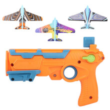 (Α-Τσεχία)Catapult Plane Gun Toy Airplane Launcher Toy Airplane Aircraft for Children αεροπλάνο