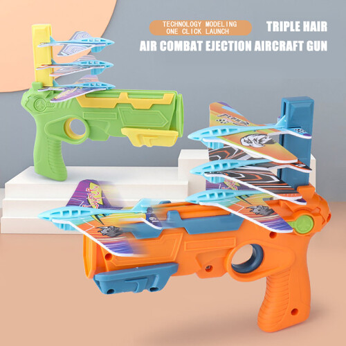 (Α-Ιταλία)Catapult Plane Gun Παιχνίδι Εκτοξευτής Αεροπλάνου Παιχνίδι 1
