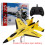 (Κίτρινο)FX620 SU-35 RC Remote Control Airplane 2.4G Remote Control Fighter Hobby Plane Glider 2