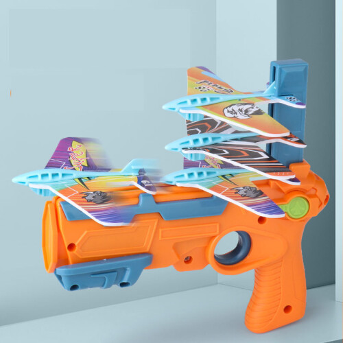 (Ε) Εκτοξευτής αεροπλάνου Bubble Catapult Plane Παιχνίδι αεροπλάνου 1