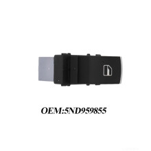 (Switch 1)Chrome Window Switch Mirror Button For VW Passat B6 Eos Golf 5 6 Plus GTI Mk5 Mk6 Tiguan SCIROCCO