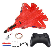 (SU57 RED 1 Battery) RC Plane F22 raptor Helicopter Remote Control αεροσκάφος 2.4G Airplane