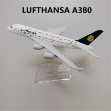 (LUFTHANSA A380) NIEUWE 16 cm Legering Metalen Air AERO MONGOLIË ERJ ERJ145 JU-1800 Airlines Diecast