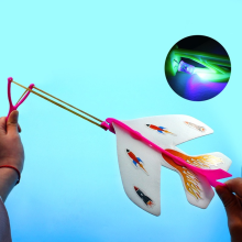 (B-16CM)48CM Big Foam Plane Παιδικά Παιχνίδια Flying Glider Παιχνίδια LED Φωτεινές