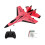 (Κόκκινο 1 B) Νέο 2.4G SU-35 RC Plane RC Model Gliders with Remote Control Drone RTF UAV Kid 1
