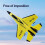 (Ηνωμένες Πολιτείες-κίτρινο) FX620 Two Channel SU35 Fighter 2.4G Remote Control Aircraft 5