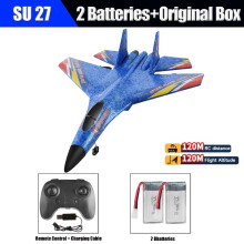 (Russian Federation-SU27 no lens 2B blue)MIG-530 RC Airplane 2.4G Wireless Airplane Remote Control Fighter