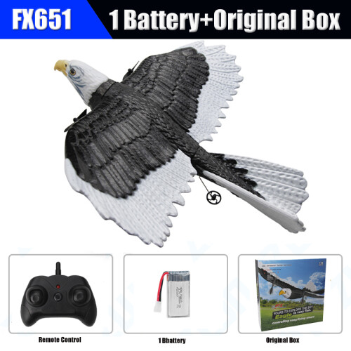 (1B)FX651 RC Plane Eagle Airplane Wingspan Glider 2.4G Αεροσκάφος Τηλεχειριστήριο