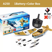 (A250 1B)WLtoys XK A500 A250 Qversion F4U Pirate Fighter 2.4G Τετρακάναλος προσομοιωτής