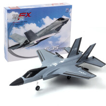 (Grau) Rc Flugzeug F35 F22 Kämpfer Elektrische Schaum Fernbedienung Flugzeug 2,4G 4CH EPP Starrflügel