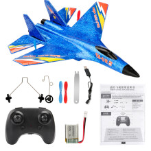 (Su27 Blue)RC Plane SU-27 Aircraft Remote Control Helicopter 2.4G Airplane EPP Foam RC Vertical Plane