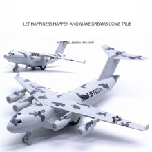 (grey)Aircraft Fighter Flying Planes Aeroplane Toy Airplane Model 22CM Alloy DIY Assembly Kids Gift Educational