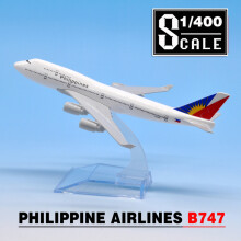 (B747-China)Scale 1:400 AirAsia Airbus A340 A320 Metal Diecast Airplane Plane Model 16cm Aircraft Toys For Children Kids