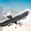 (1 μπαταρία) FX651 EPP Remote Control Airplane 2,4Ghz 2CH Remote Control Plane Glider Aircraft 2