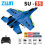 (SU35 Yellow 2B Box) RC Plane SU35 2.4G With LED Lights Remote Control Flying Model Glider EPP Foam 2
