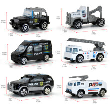 (Extra 6 blue cars-China)Kid's Car Toys Aircraft Toy Multi-function Passenger Plane Accommodate Simulation Rail Inertia