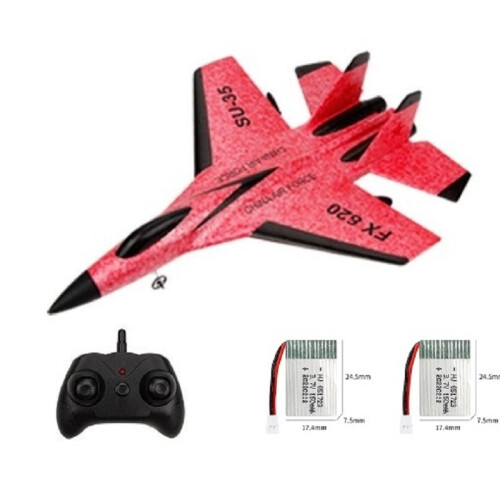 (κίτρινο 1Β) RC αεροπλάνο SU-35 με φώτα LED Τηλεχειριστήριο Flying 1