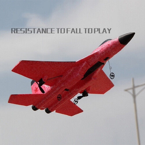 (κίτρινο 1Β) RC αεροπλάνο SU-35 με φώτα LED Τηλεχειριστήριο Flying 2