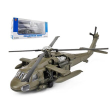 (With retail box2-China)Black Hawks UH-60 1:64 Utility Alloy Helicopter Diecast Model Toy Flying Airplane Simulation Collection