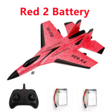 (Red-Fx620-2B) 2.4G RC Remote Control Fighter SU-35 FX-620 Radio Control Airplane Plane Glider Airplane