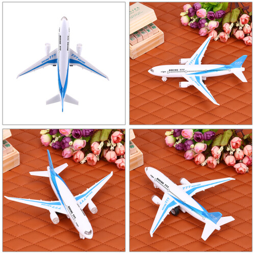 (USA) Alloy Air Bus Model Barn Barn Flygplan Passagerarplan Leksakspresent 2