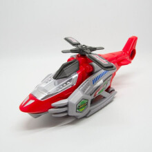 (red)Durable Electric Plane Toy Music and Light Automatic Airplane Dinosaur Aircraft Toy Deformation