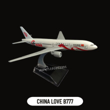 (135. Love B777)1:400 Metal Aircraft Model Replica, China Southern Airlines B787 Airplane Scale Miniature Art Alloy Diecast