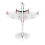 (Πορτοκαλί 2 μπαταρία) QIDI-550 3D RC Αεροπλάνο 500mm Άνοιγμα φτερών 5