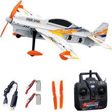 (Πορτοκαλί 2 μπαταρία) QIDI-550 3D RC Αεροπλάνο 500mm Άνοιγμα φτερών