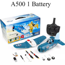 (A500 1 Battery)WLtoys A220 A210 A260 2.4G 4Ch 6G/3D Stunt Plane Six Axis RC Fighter RC Airplane Electric