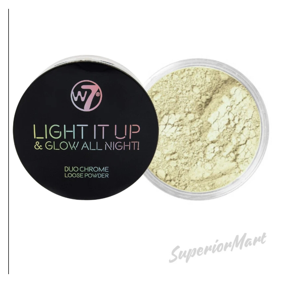 W7 Loose Powder Shimmer Highlighter Duo Chrome / Open 23/7-image-OPC-PGXYSN7-NEW