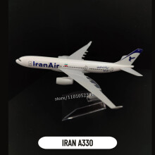 (35.IRAN A330)1:400 Metal Aviation Replica, Pakistan PIA Flygplansmodell Flygplan Diecast Miniatyr,