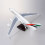 1/160 Emirates A380 Flugzeugmodell LED-Lichtsimulation Passagierflugzeug 2