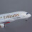 1/160 Emirates A380 Flugzeugmodell LED-Lichtsimulation Passagierflugzeug 4