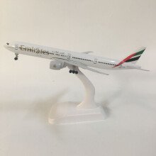 (20CM Boeing 777)JASON TUTU 20cm Emirates Boeing 787 Plane Model Airplane Model Aircraft Model 1:300 Diecast Metal planes