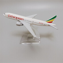 16cm Air Ethiopian Airways Boeing 777 B777 Airlines Alloy Metal Diecast Airplane Model Plane Aircraft home decoration Modern