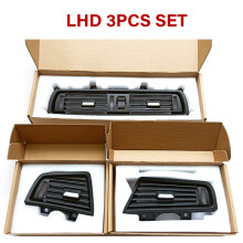 (ΣΕΤ LHD 3PCS)Εσωτερικό αυτοκινήτου LHD RHD Γνήσιο μαύρο μπροστινό